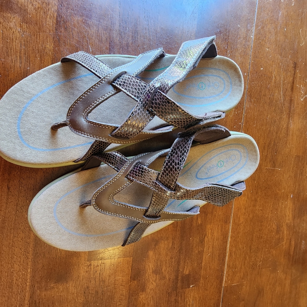 Brown Strappy Sandals